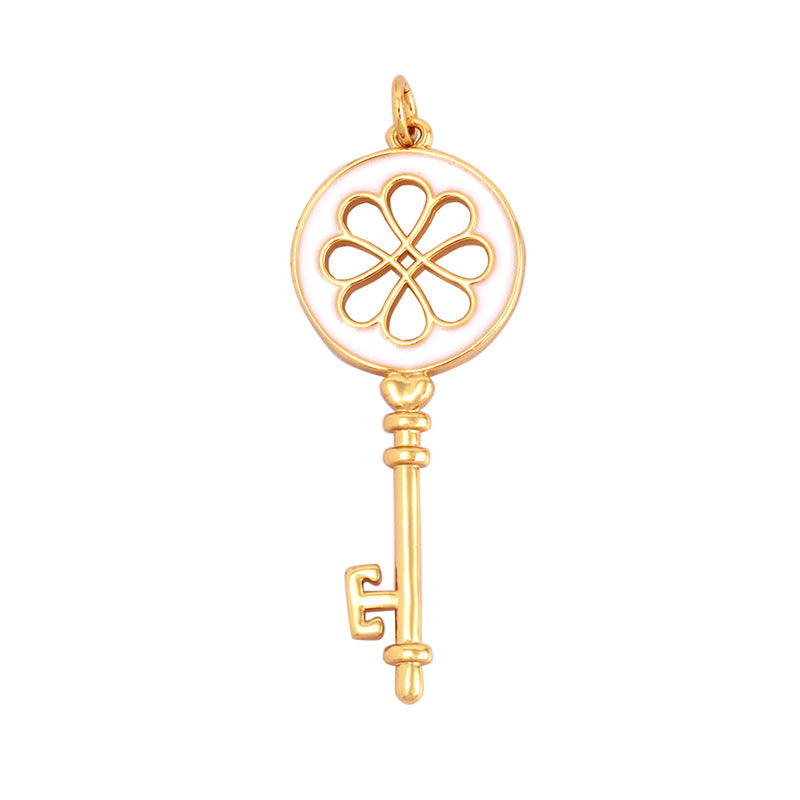 Flower Key White