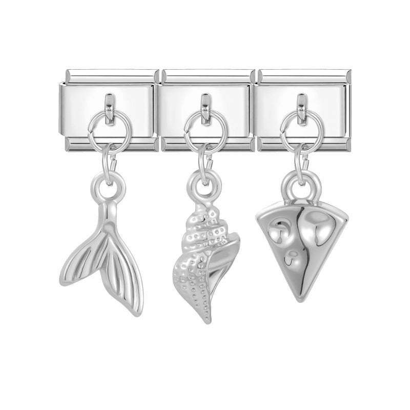 Mermaid Tail and Shell Trio
