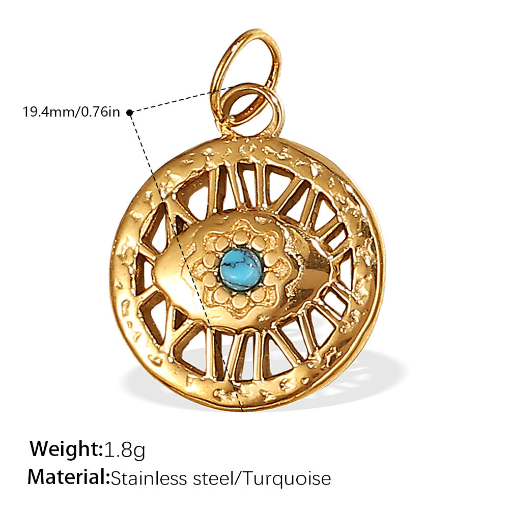Turquoise Eye Disc