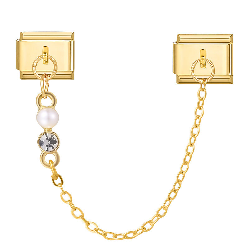 Pearl and Crystal Chain