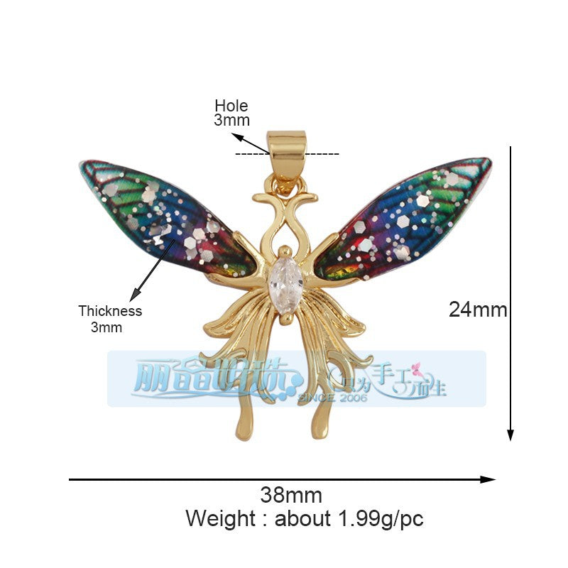 Crystal Tail Butterfly Rainbow