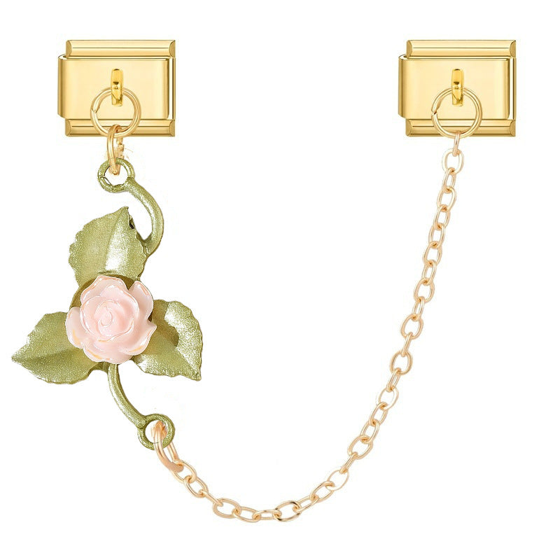 Pink Rose Chain