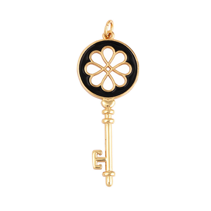 Flower Key Black