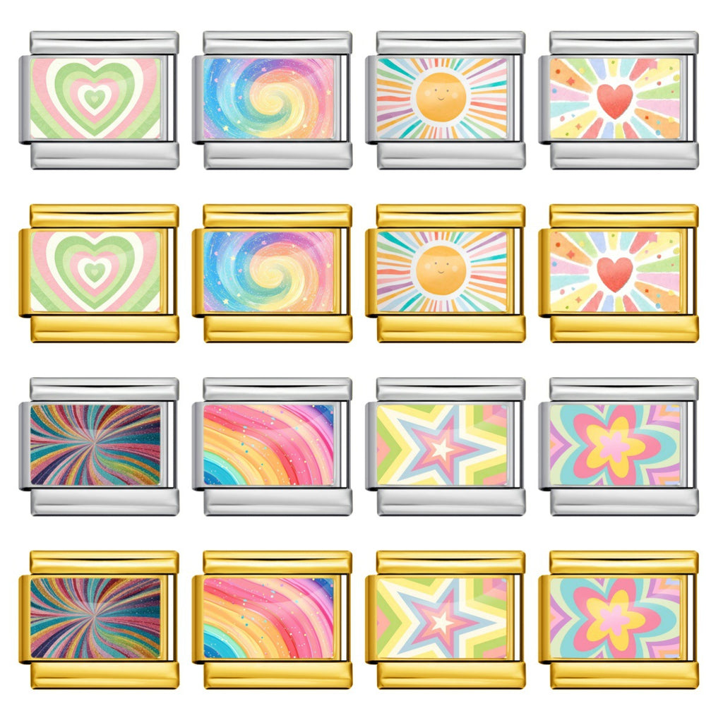 Pastel Pattern Charms