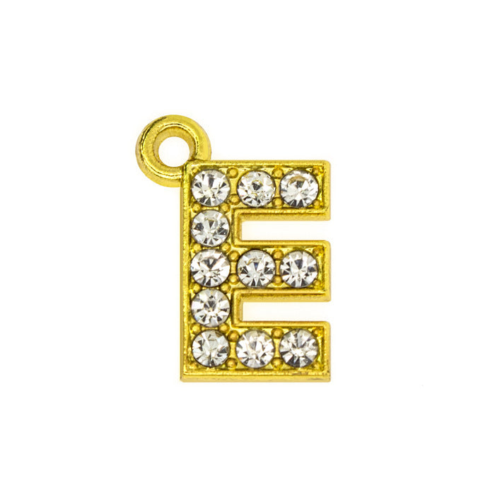 Gold Letter E