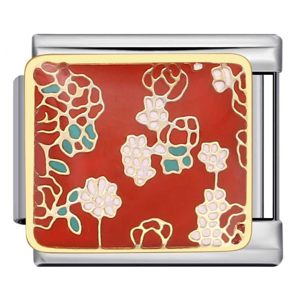Red Floral Pattern