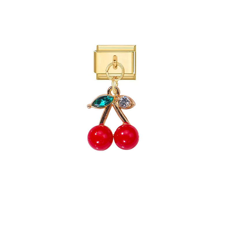 Cherries with Crystal Stems
