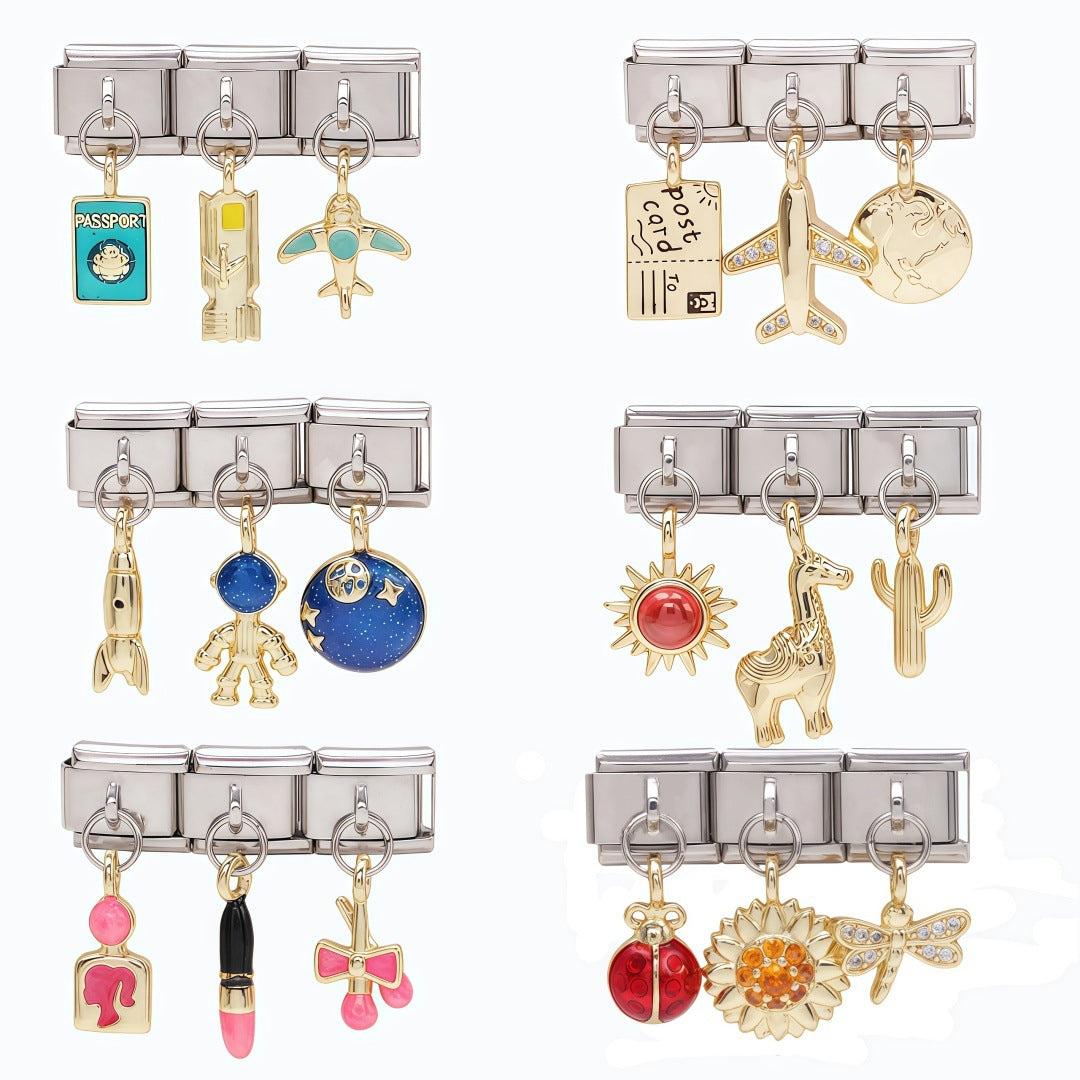 Dangle Charm Trios