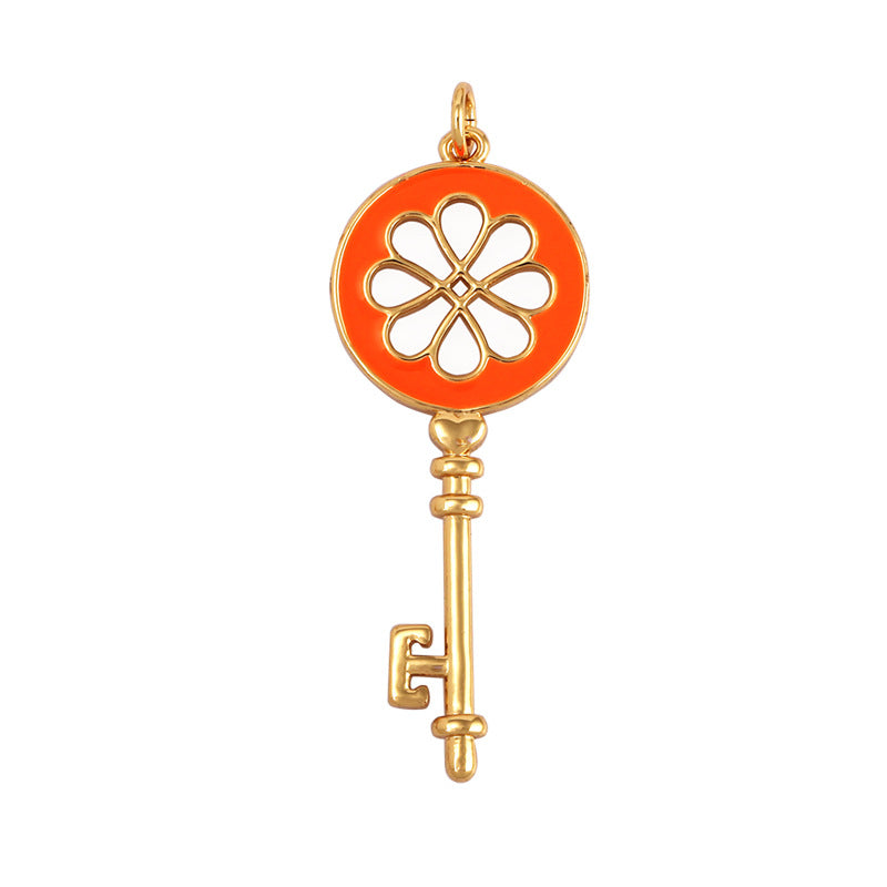 Flower Key Orange