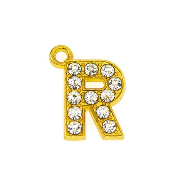 Gold Letter R
