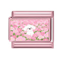 Puppy in Flower Field