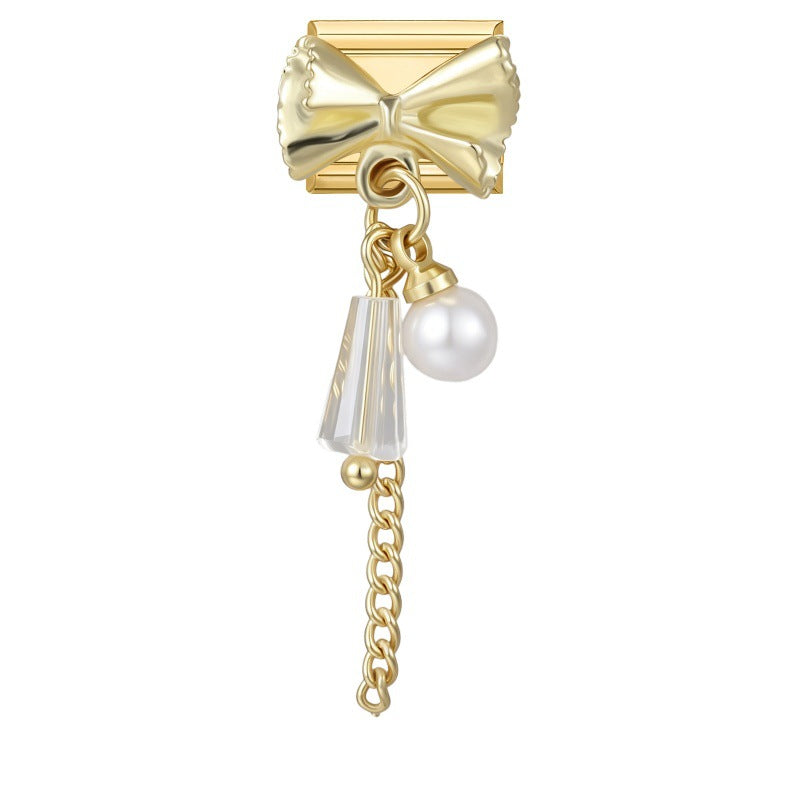 Pearl Bow Chain