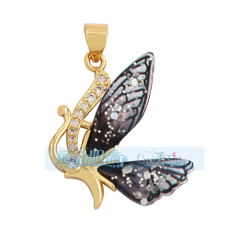 Vine Butterfly Gray