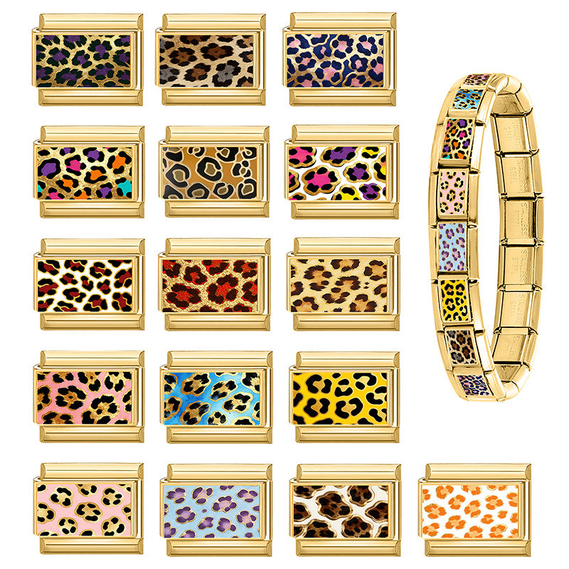Leopard Print Charms