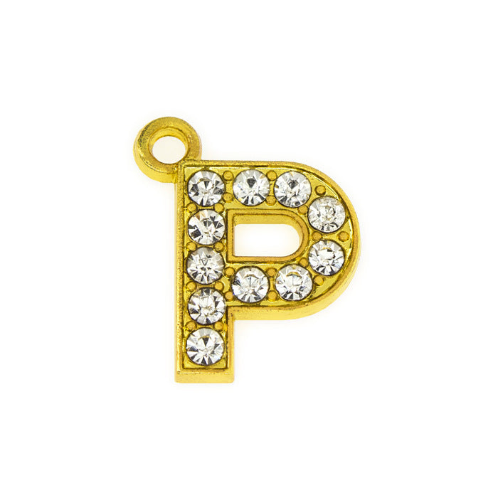 Gold Letter P
