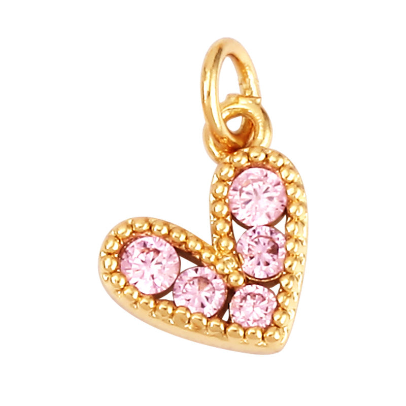 Pink V Heart