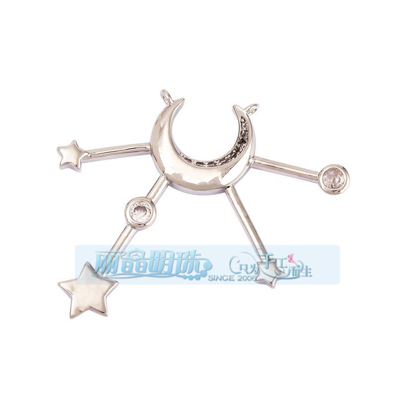 Moon and Stars Silver