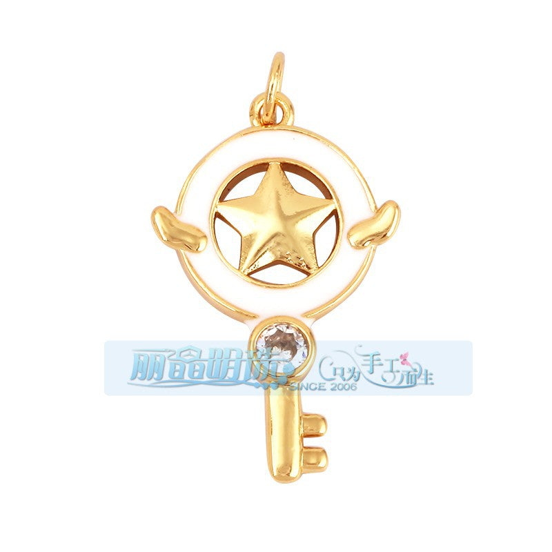Winged Star Key White