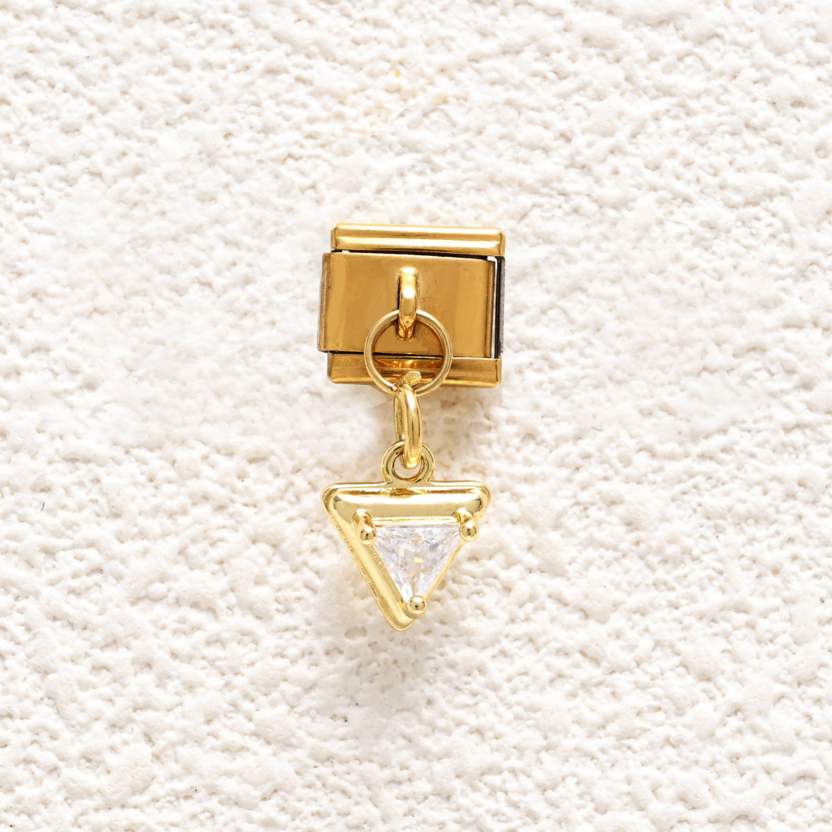 Clear Triangle Crystal