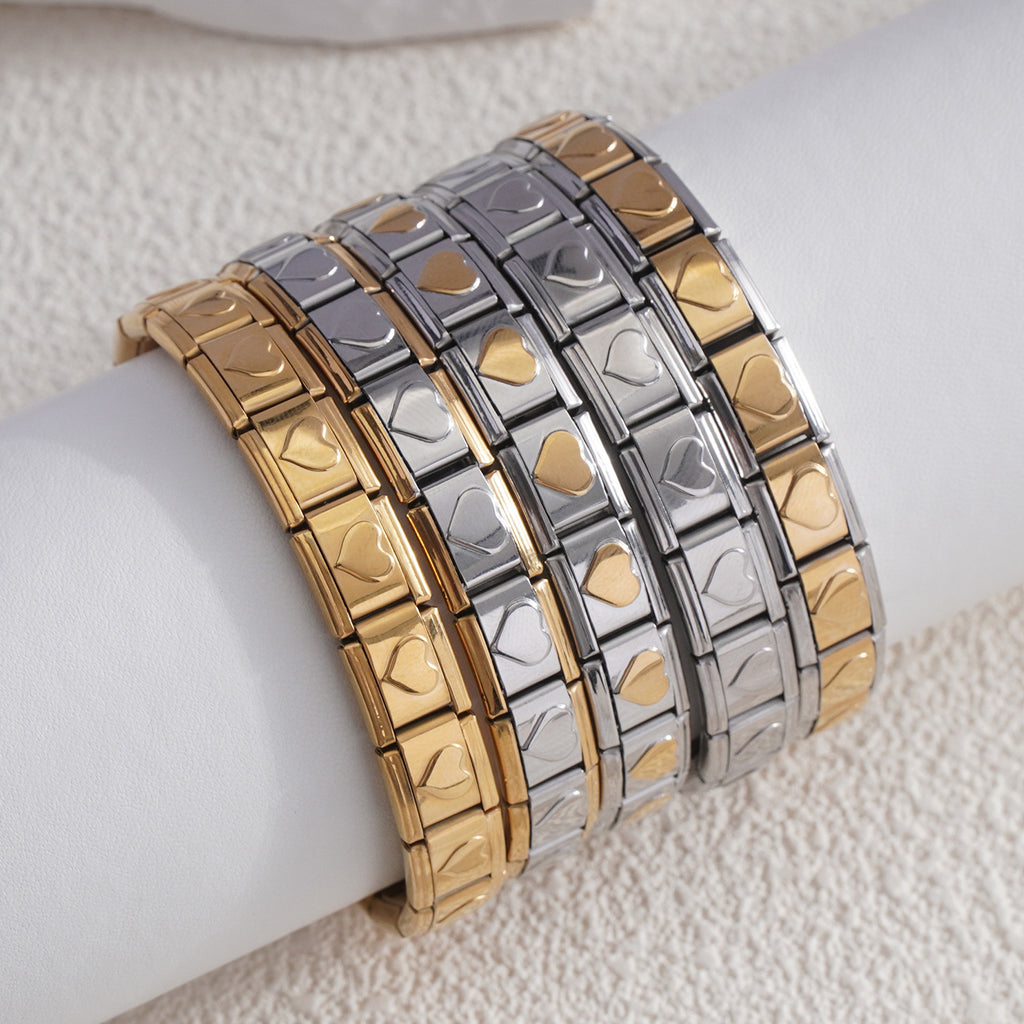 Heart Link Bracelets, Pre-Built