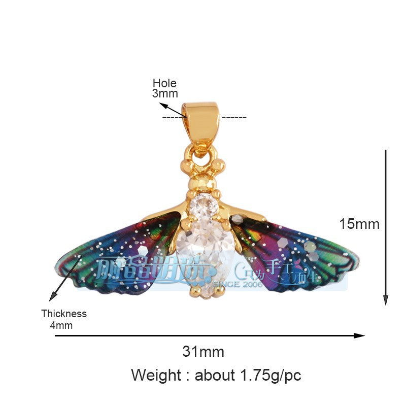 Crystal Moth Rainbow