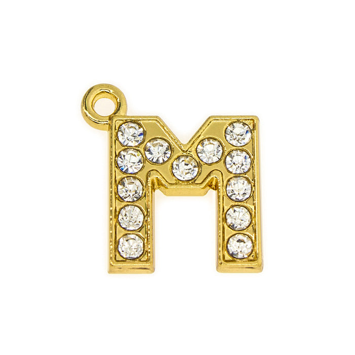 Gold Letter M