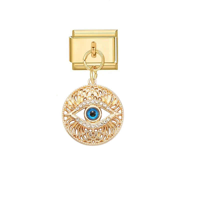 Filigree Evil Eye Disc