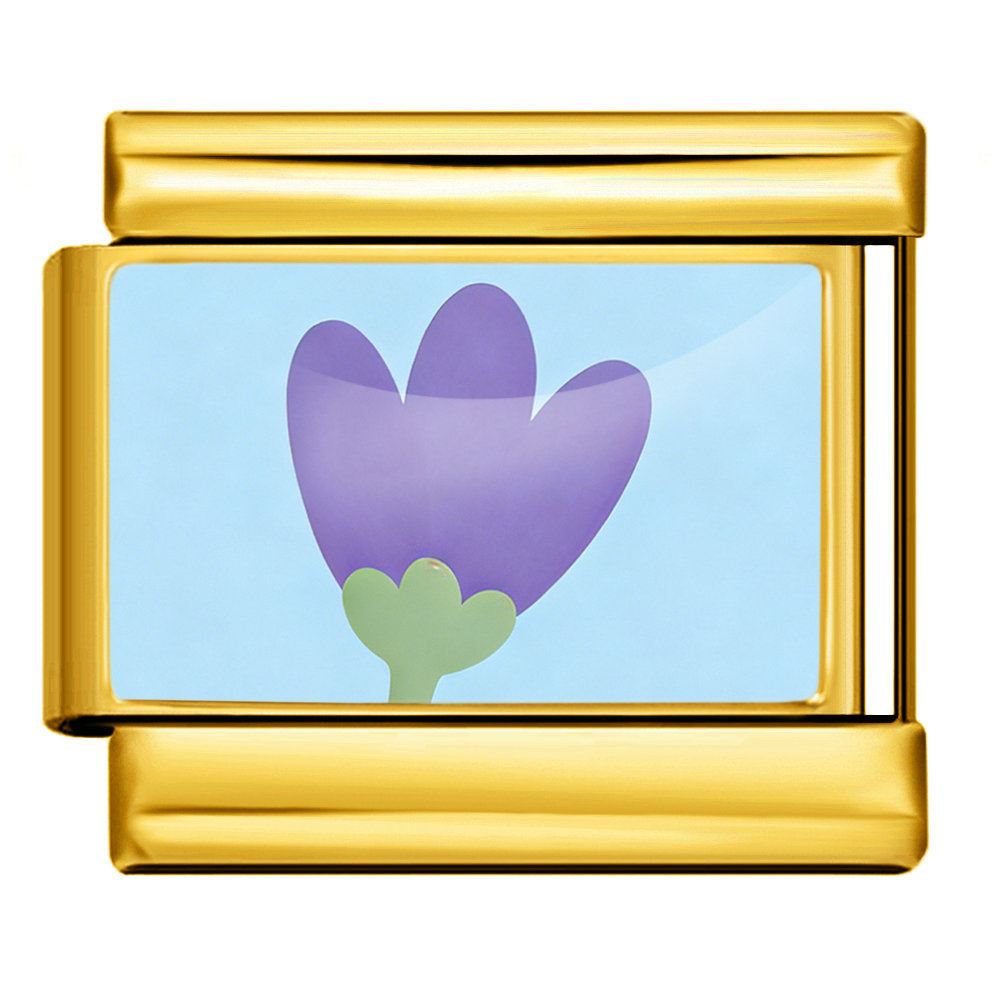 Purple Tulip, Gold