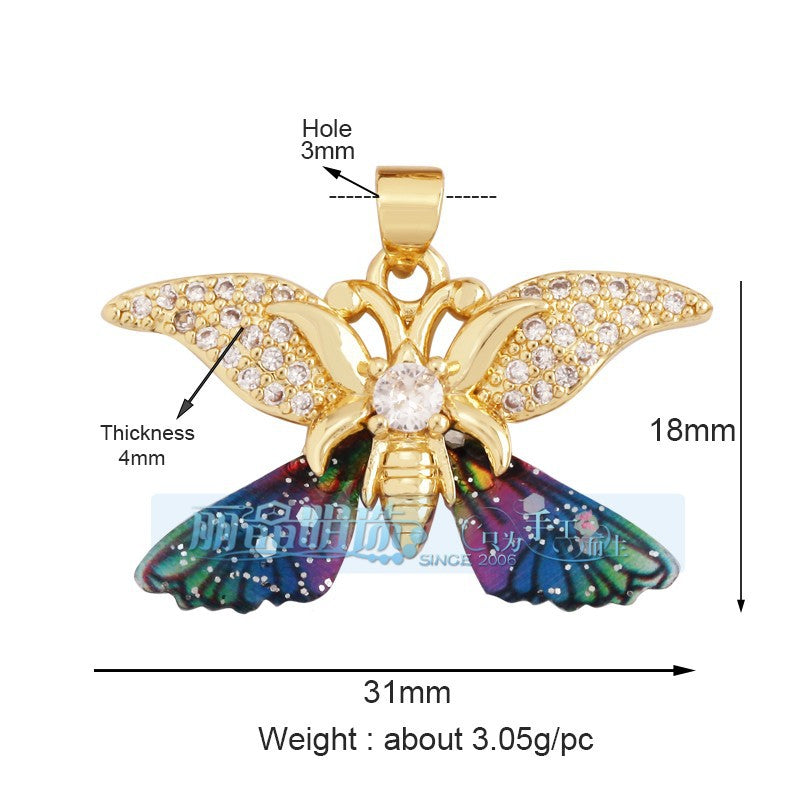 Gem Wing Butterfly Rainbow