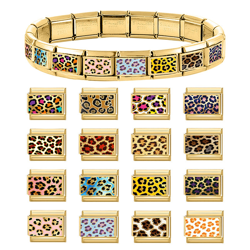 Leopard Print Charms