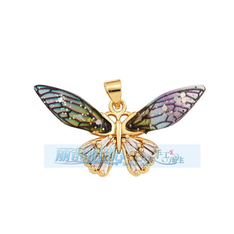Clear Wing Butterfly Vitrail
