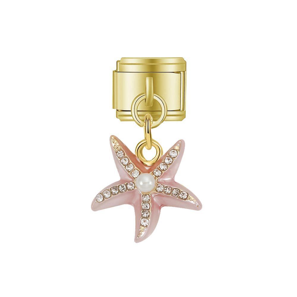 Ocean Dangle Charms, Shells and Sea Life