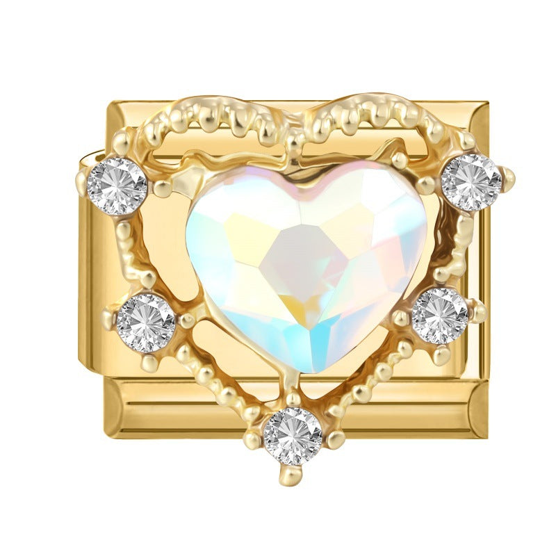 Iridescent Crystal Heart
