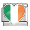 Ireland Flag, Silver