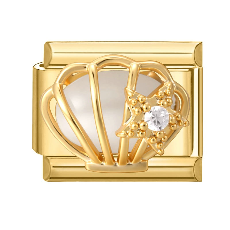 Pearl Shell with Starfish