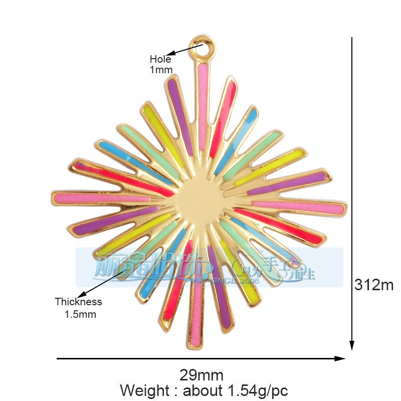 Rainbow Sunburst