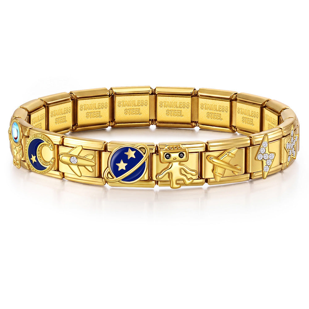 Space Charms, Planets, Stars and Astronaut