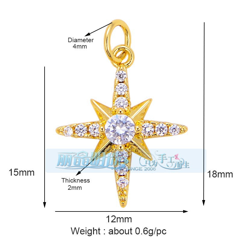 Crystal North Star Gold