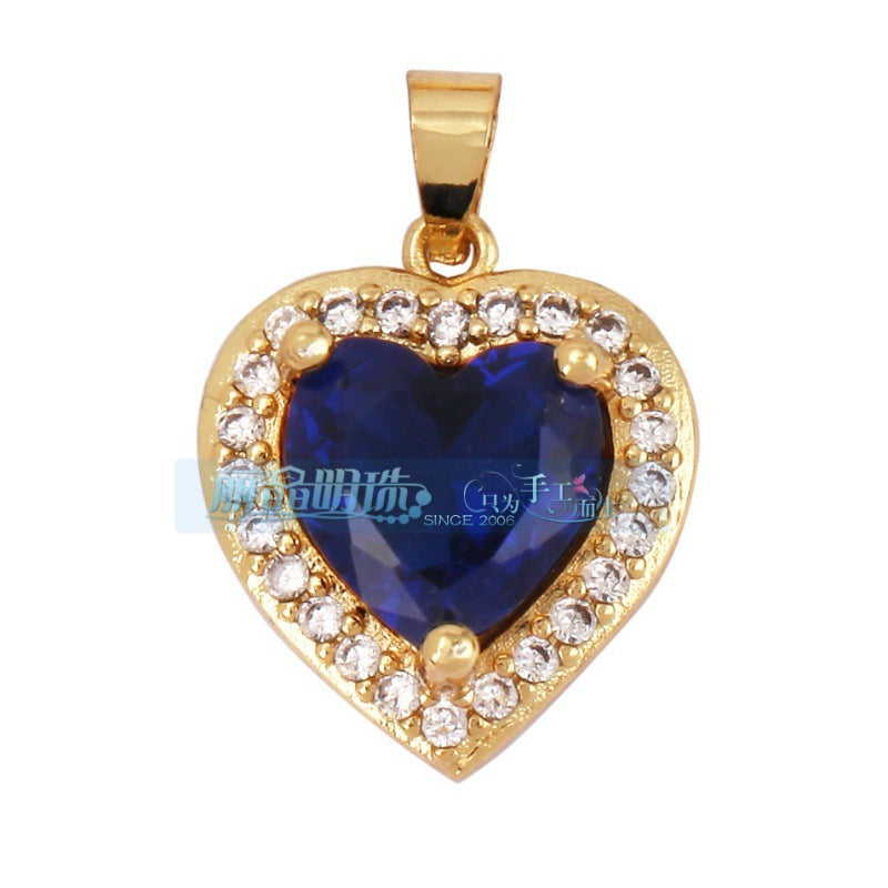Blue Crystal Heart