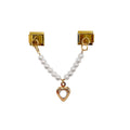 Pearl Chain Open Heart