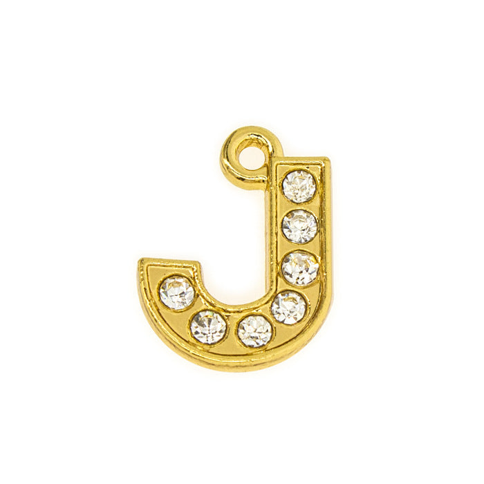 Gold Letter J