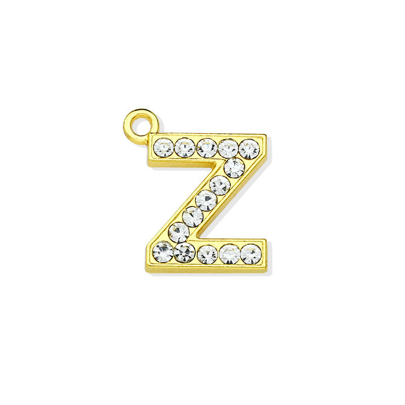 Gold Letter Z