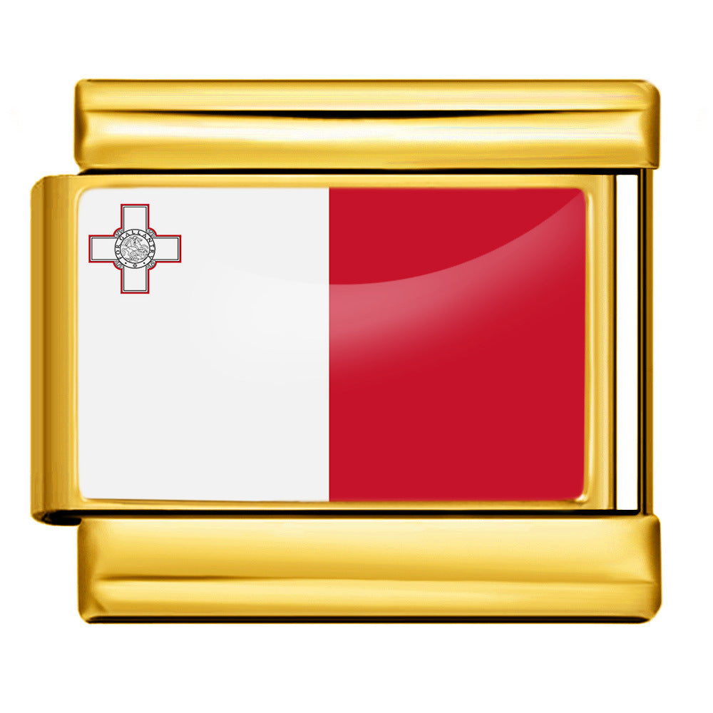Malta Flag, Gold