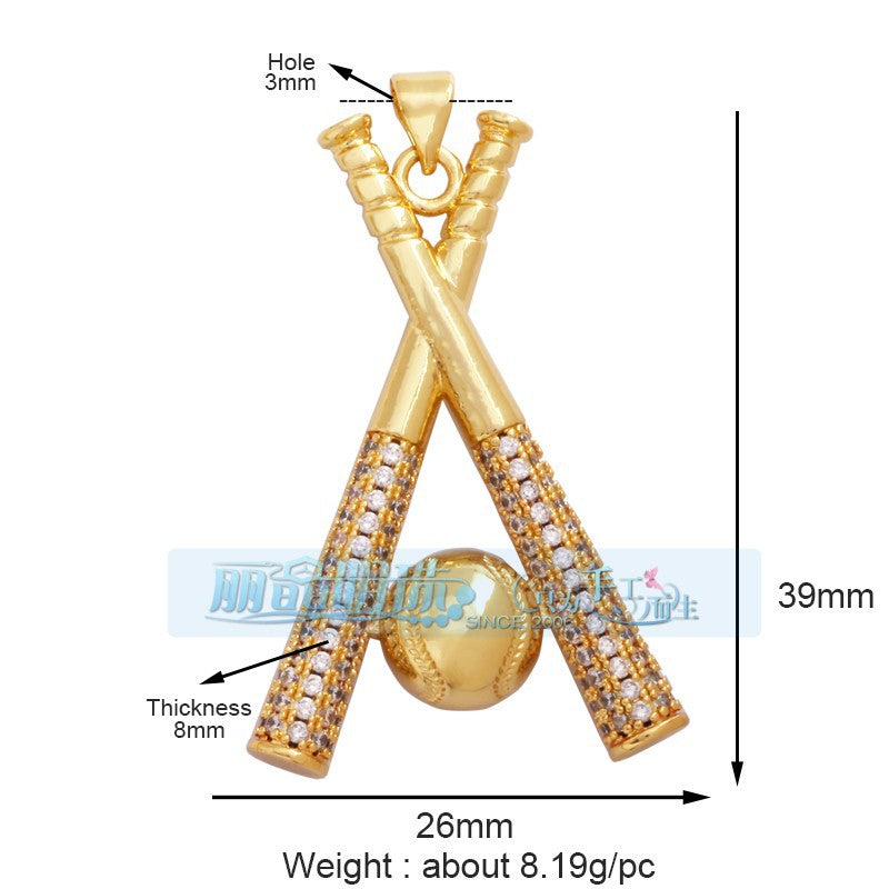 Sports, Yoga and Music Necklace Pendants