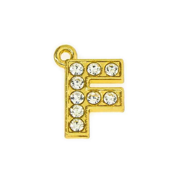 Gold Letter F