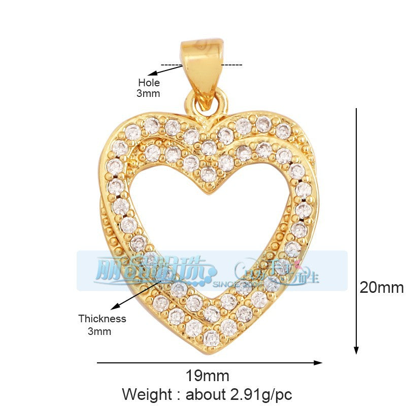 Crystal Heart Frame