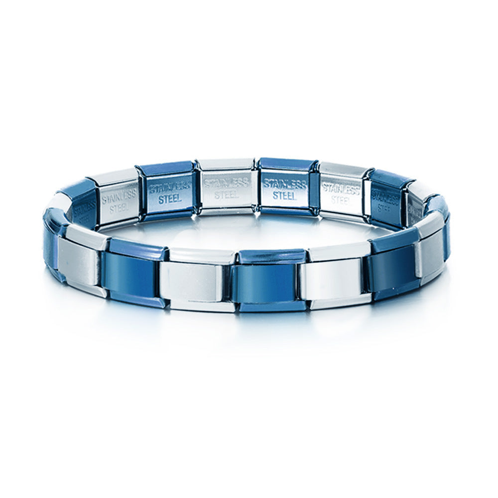 Blue and Silver Band