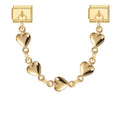 Gold Hearts Chain