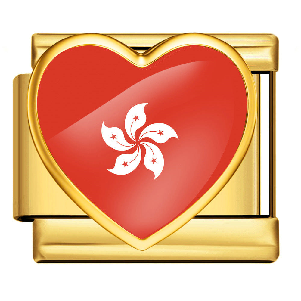 Hong Kong Flag, Gold