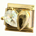 Clear Teardrop Pair